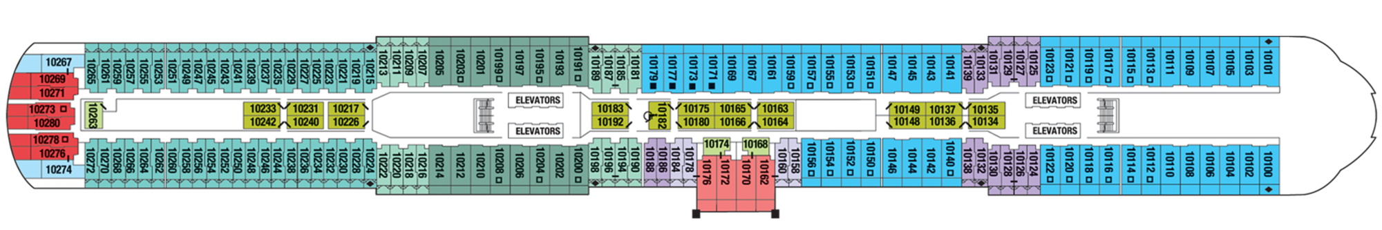 Deck 10 plan
